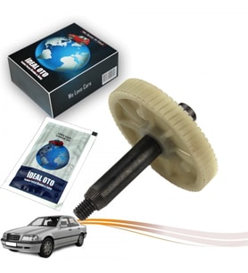 Mercedes C W202 S202 1993-2001 İçin Ön Cam Silecek Motor Dişlisi Mil: 7 cm 8 mm / Dişli: 6 cm 5 mm
