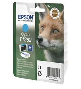 Tonersepeti Epson T1282-C13T12824020 Orjinal Mavi Kartuş