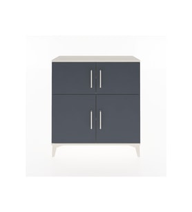 Arges Şifonyer 3 Raflı 4 Kapaklı 88x30x96 Aytaşı-Antrasit