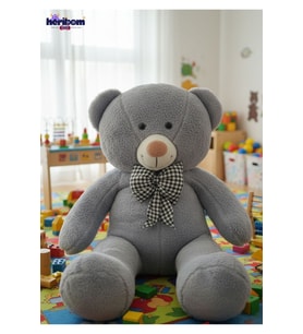 90 Cm Peluş Ayı Büyük Boy - Sevgili Hediye- Doğum Günü Hediyesi
