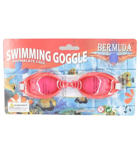 Bermuda Phthalate Free Yüzücü Gözlüğü KIRMIZI