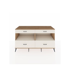 Kronos Konsol 2 Raflı 4 Çekmeceli  176x59x99 Çam-Aytaşı