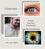 İris Aşk Kolyesi Kişiye Özel Tasarım 60cm Siyah Renk Paslanmaz Çelik BlackSingle60