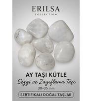 Sertifikalı Ay Taşı Kütle – Sezgi ve Zayıflama Taşı 30-35 mm (Çok Renkli)