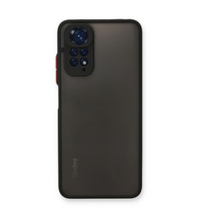 Xiaomi Redmi Note 11 Pro Kılıf Montreal Silikon Kapak - Siyah