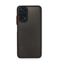 Xiaomi Redmi Note 11 Pro Kılıf Montreal Silikon Kapak - Siyah
