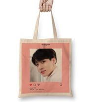 BTS Jungkook Bez Çanta Uzun Saplı
