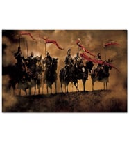 Cakatablo King Arthur Atlılar MDF Tablo