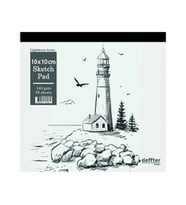 DEFFTER LIGHT HOUSE ESKİZ DEFTERİ 10X10 cm