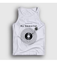 Presmono Unisex Beyaz My Immortal Müzik Evanescence Atlet 503808tt