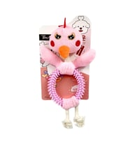 Puppy Life İthal Diş Kaşıma Oyuncağı 26 cm Pembe