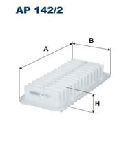 FILTRON AP1422 Hava Filtresi 178010Y010 1780121030