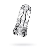 Lingam by TOYFA Masturbator , Savitri, TPE, Şeffaf, 14 cm