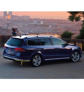 VW Passat Variant B7 2011-14 Arka Tampon Sağ Alt Krom Çıtası 3AF807460