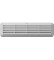 ErmaC Raksan 008 B Kapı Transfer Menfezi 300x80 mm Plastik Beyaz 1 set (çift taraflı)