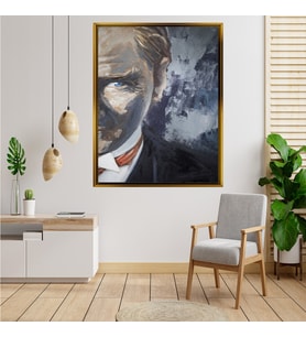 ÇERÇEVELİ ATATÜRK TABLO S354