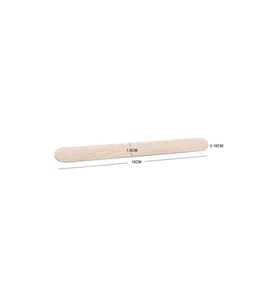 Ahşap Ağda Spatulası 100 Adet Spatula