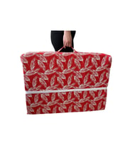 Katlanır Yatak Yer Yatağı Sünger Yatak Taşınabilen Tek Kişilik 80x180 Kırmızı Tüylü 6 Cm