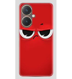 Vivo Y27 Kılıf Desenli Silikon Platinium Series Red 1829