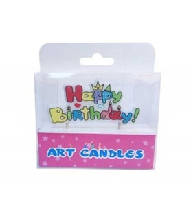 Mum happy birthday tekparça rengarenk-