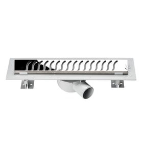 Say Optima Bukle Desenli Parlak Duş Kanalı 60 CM (Metal)
