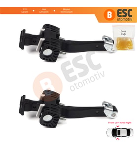 Opel Astra H MK5 2004-2010  5160251 13107175 İçin 2 EA Ön Sağ ve Sol Kapı Gergi Yayı