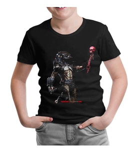 AVP - Predator City Hunter Siyah Çocuk Tshirt