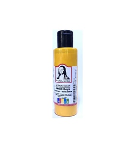 Monalisa Akrilik Boya 100 ML Krom Sarı Akrilik Boya (1 Adet)