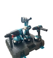 Branzeg 4'lü Set (Somun Sıkma + Şarjlı Hıltı + Şarjlı Spral + Çelik Mandrenli Kömürsüz Matkap )