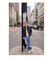 Defacto Baggy Fit Mavi Erkek Jean Pantolon E8422AX/NM28
