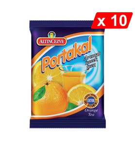 Altıncezve Portakal Aromalı İçecek Tozu 250 Gr - 10LU PAKET
