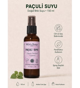 Paçuli Suyu – 150 ml Saf ve Katkısız Paçuli Hidrosolü