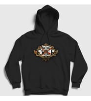 Presmono Unisex Beyaz Path Of Exile Kapüşonlu Sweatshirt 421973tt (Siyah)