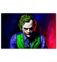Cakatablo Joker İllüstrasyon Sanatı Görseli MDF Tablo