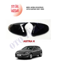 Opel Astra H Yarasa Batman Ayna Kapağı 2009 2015 Makyajlı Kasalar (Siyah)