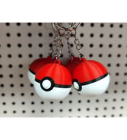 Poké Ball (Poketopu) 3D Baskı Tasarım Anahtarlık