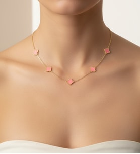 Yonca Model Kolye (Altın)
