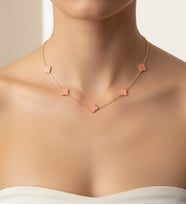 Yonca Model Kolye (Altın)
