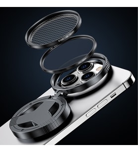 Ally MagSafe Uyumlu Manyetik 52mm CPL Polarize Telefon Kamera Lens Filtresi (Yansıma Önleyici)