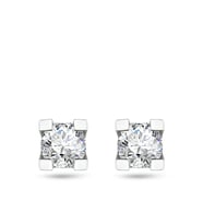 0.30 ct Pırlanta Tektaş Küpe