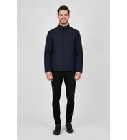 Erkek Hakim Yaka İçi Polarlı Spor Mont 99546 BGL-ST04879 (Lacivert)