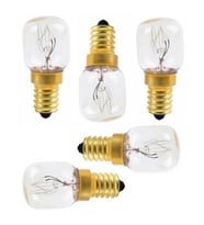 İtimat Ankastre Davlumbaz Buzdolabı Fırın 15 Watt Gün Işığı 300° Halojen Ampül 5 Adet