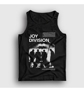 Presmono Unisex Siyah Poster Band Joy Division Atlet 550798tt