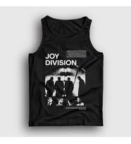 Presmono Unisex Siyah Poster Band Joy Division Atlet 550798tt
