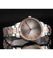 Freelook 5 ATM Su Geçirmez  Çelik Kordon ve Kasa Klasik Model Kadın Kol Saati (RoseGold)