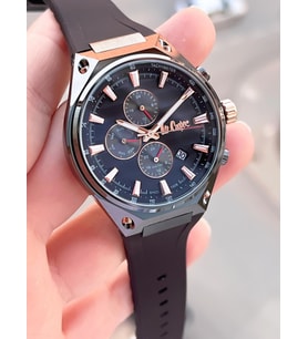 Lee Cooper 3 Atm Suya Dayanıklı Özel Tasarım Erkek Kol Saati VS.BLKT.0148
