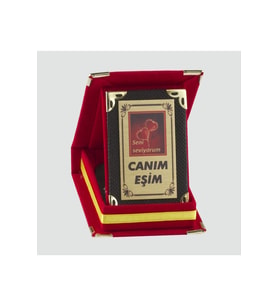 Canım Eşim Plaketi