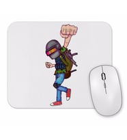 Feminina Battlegrounds Mouse Pad