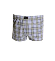 Mode XL Büyük Beden Erkek Boxer Desenli Poplin 6348 Haki