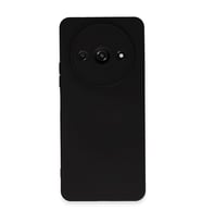 Xiaomi Redmi A3 4g Kılıf Nano İçi Kadife Silikon - Siyah